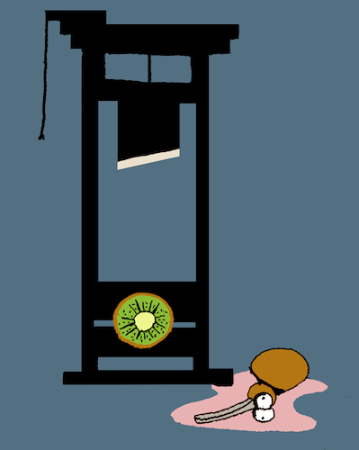 Cartoon: Kiwi... (medium) by berk-olgun tagged kiwi