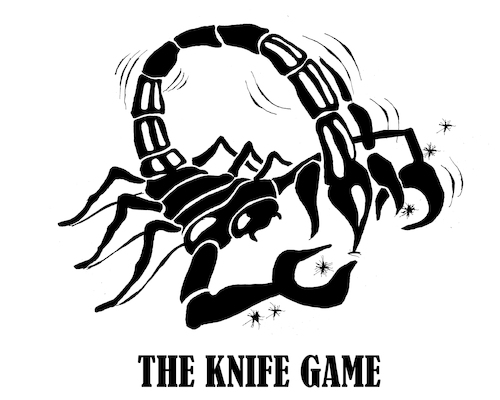 Cartoon: Knife Game... (medium) by berk-olgun tagged knife,game