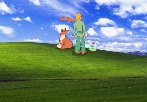 Cartoon: Little Prince... (medium) by berk-olgun tagged little,prince