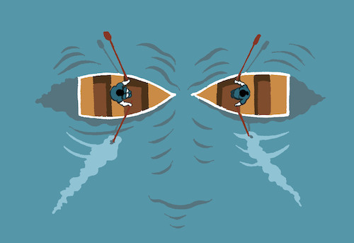 Cartoon: No Comment... (medium) by berk-olgun tagged no,comment