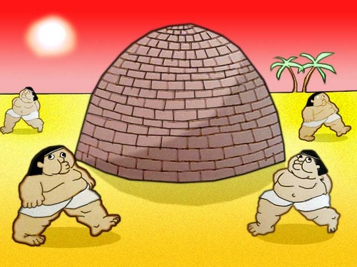Cartoon: Obesity.. (medium) by berk-olgun tagged obesity