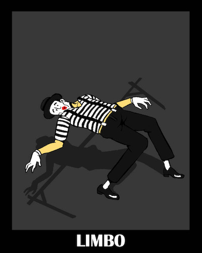 Cartoon: Pantomime... (medium) by berk-olgun tagged pantomime