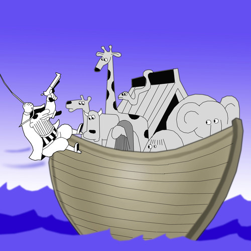 Cartoon: Pirate.. (medium) by berk-olgun tagged pirate