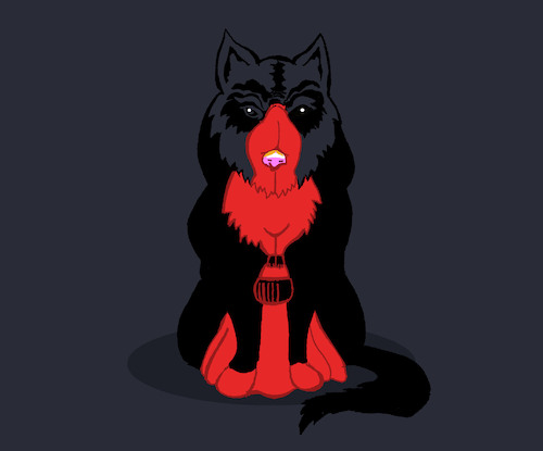Cartoon: Red Riding Hood... (medium) by berk-olgun tagged red,riding,hood