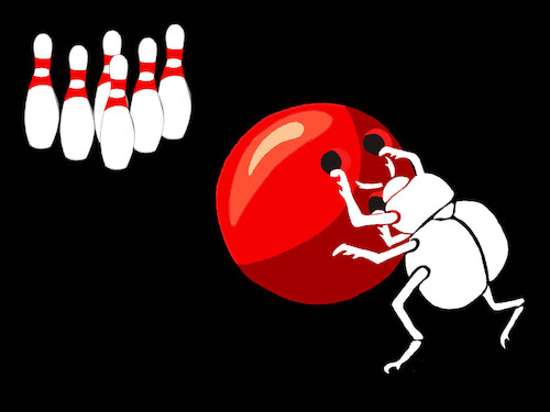 Cartoon: Scarab... (medium) by berk-olgun tagged scarab