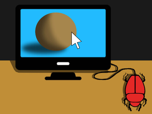 Cartoon: Scarab... (medium) by berk-olgun tagged scarab