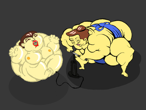 Cartoon: Sex Doll... (medium) by berk-olgun tagged doll