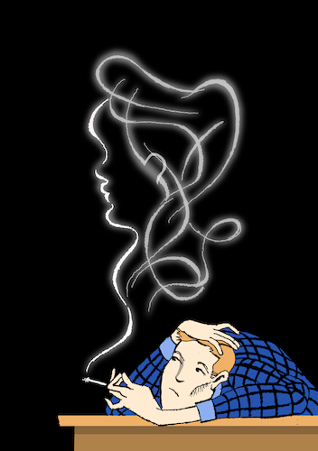 Cartoon: Smoke... (medium) by berk-olgun tagged smoke