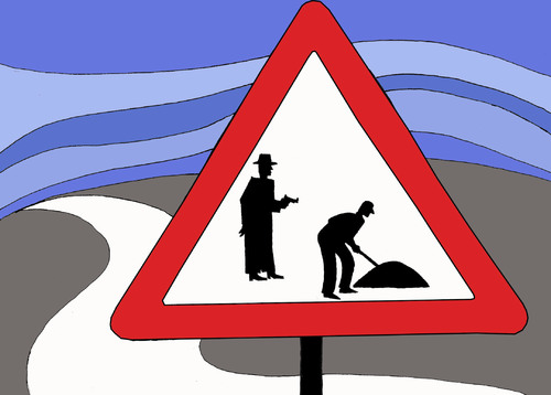 Cartoon: Traffic Sign... (medium) by berk-olgun tagged traffic,sign