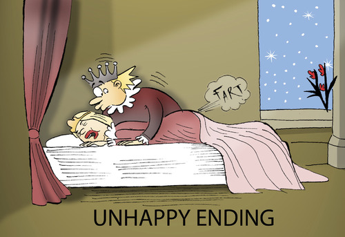 Cartoon: Unhappy Ending... (medium) by berk-olgun tagged unhappy,ending