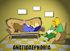 Cartoon: Anatidaephobia... (small) by berk-olgun tagged anatidaephobia