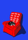 Cartoon: Armchair (small) by berk-olgun tagged armchair