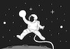Cartoon: Astronaut... (small) by berk-olgun tagged astronaut