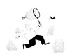 Cartoon: Birdcage... (small) by berk-olgun tagged birdcage