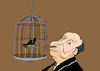 Cartoon: Birdcage... (small) by berk-olgun tagged birdcage
