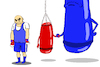 Cartoon: Bully Boxer... (small) by berk-olgun tagged bully,boxer