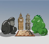 Cartoon: Chess Clock... (small) by berk-olgun tagged chess,clock