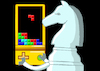 Cartoon: Chess Horse... (small) by berk-olgun tagged chess,horse