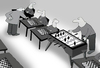 Cartoon: Chessmaster in trouble.. (small) by berk-olgun tagged chessmaster in trouble