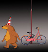 Cartoon: Circus Bear... (small) by berk-olgun tagged bear