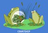 Cartoon: Courtship... (small) by berk-olgun tagged courtship
