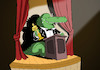 Cartoon: Crocodile Tears... (small) by berk-olgun tagged crocodile,tears