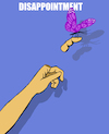 Cartoon: Disappointment... (small) by berk-olgun tagged disappointment
