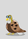 Cartoon: Eagle vs Falcon... (small) by berk-olgun tagged eagle,vs,falcon