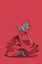 Cartoon: Flamenco... (small) by berk-olgun tagged flamenco