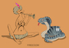 Cartoon: Freedom (small) by berk-olgun tagged freedom