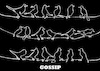 Cartoon: Gossip... (small) by berk-olgun tagged gossip