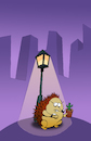 Cartoon: Hedgehog in Love... (small) by berk-olgun tagged hedgehog,in,love