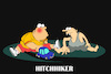 Cartoon: Hitchhiker... (small) by berk-olgun tagged hitchhiker