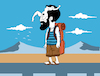 Cartoon: Hitchhiker... (small) by berk-olgun tagged hitchhiker
