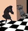 Cartoon: Horse Move... (small) by berk-olgun tagged horse,move