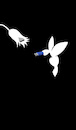 Cartoon: Hummingbird... (small) by berk-olgun tagged hummingbird