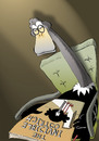 Cartoon: Invisible Ostrich... (small) by berk-olgun tagged invisible,ostrich