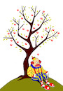 Cartoon: Nose Tree... (small) by berk-olgun tagged nose,tree