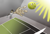 Cartoon: Novak Djokovic.. (small) by berk-olgun tagged novak