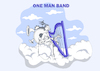 Cartoon: One Man Band... (small) by berk-olgun tagged one,man,band