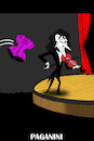 Cartoon: Paganini... (small) by berk-olgun tagged paganini