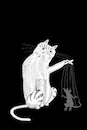 Cartoon: Playing with Mouse... (small) by berk-olgun tagged playing,with,mouse