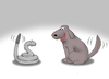 Cartoon: Point of Tail.. (small) by berk-olgun tagged point,of,tail