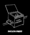 Cartoon: Potato Print... (small) by berk-olgun tagged potato,print