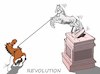 Cartoon: Revolution... (small) by berk-olgun tagged revolution