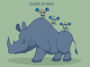Cartoon: Rhino Team... (small) by berk-olgun tagged rhino,team
