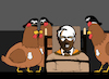 Cartoon: Silence of the Chickens... (small) by berk-olgun tagged silence,of,the,chickens