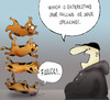 Cartoon: THE CAT... (small) by berk-olgun tagged the,cat