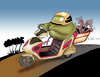 Cartoon: The Courier... (small) by berk-olgun tagged the,courier