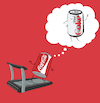 Cartoon: The Diet Coke Diet... (small) by berk-olgun tagged the,diet,coke